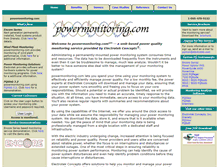 Tablet Screenshot of pqmonitoring.com